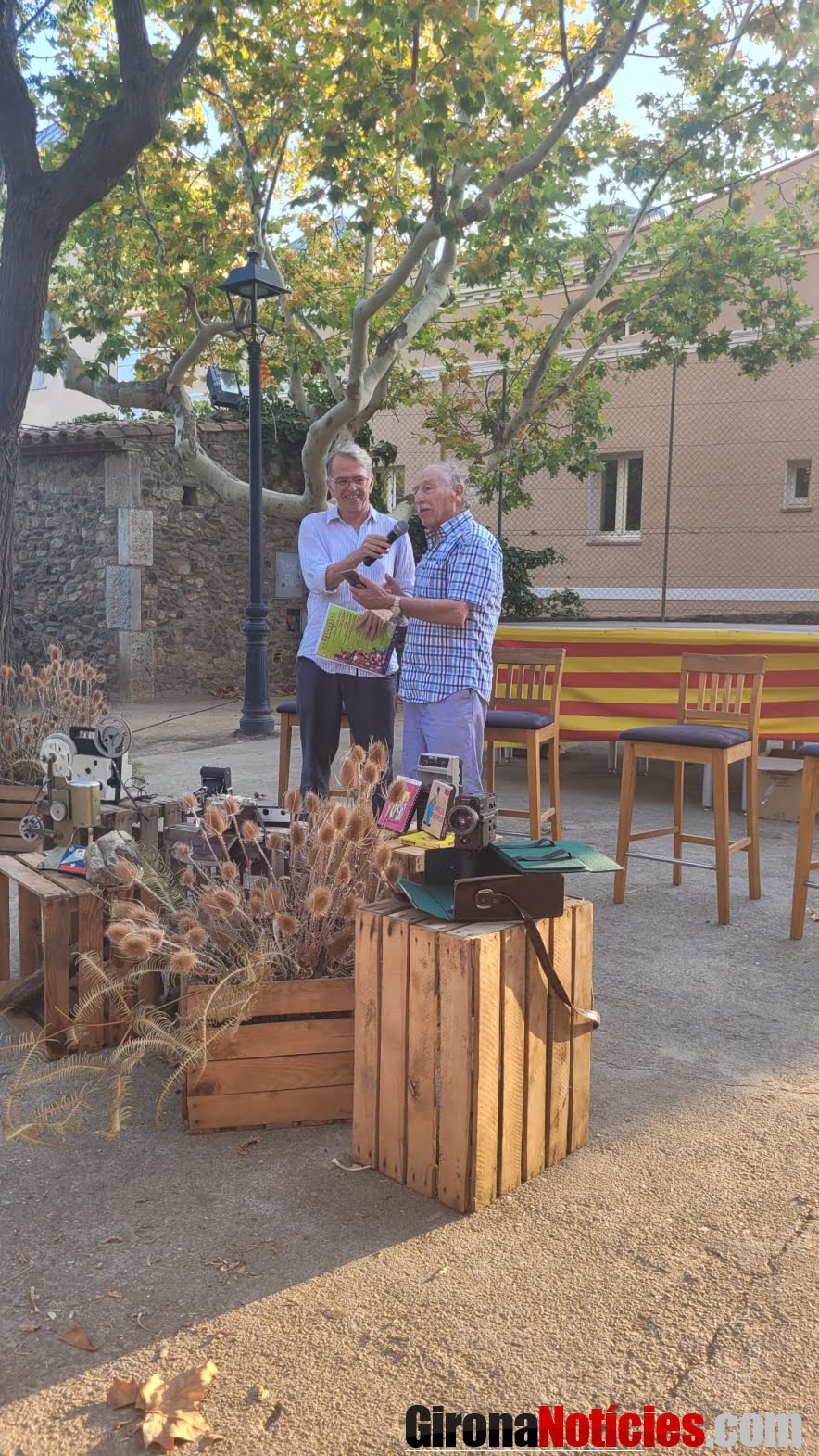 Garriguella's last soldier speaking