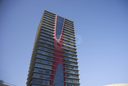 Realia tower in l'Hospitalet by Toyo Ito