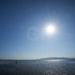 The Trabucador bar isthmus in Delta del Ebro.