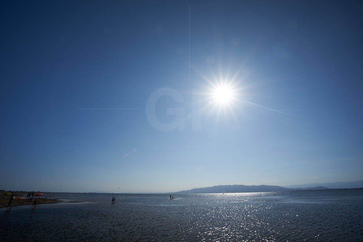 The Trabucador bar isthmus in Delta del Ebro. The Trabucador bar isthmus in Delta del Ebro.