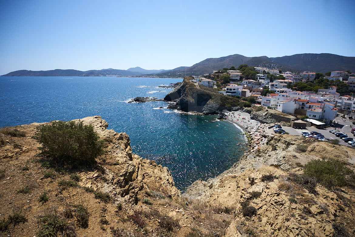 La Gola beach port of Llançà