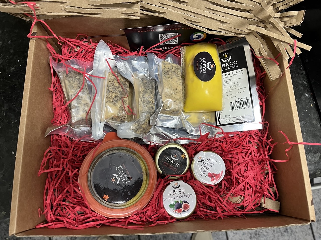 What a delicious order has come