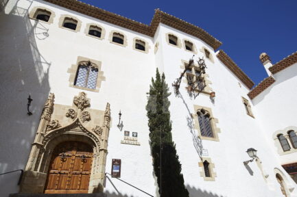Sitges Palau Maricel facade