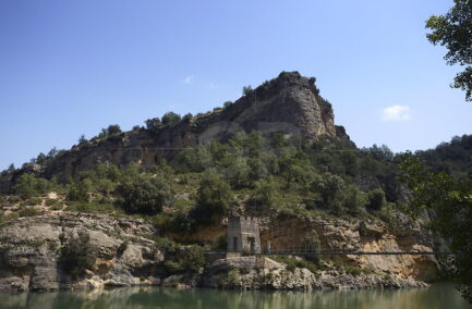 From la Masieta MontRebei first bridge