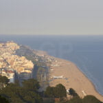 Calella de Mar from their lighthouse