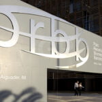 Barcelona Biomedical Research Park's west facade