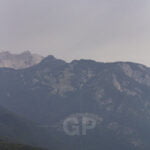 Panoramic boat inside Bohinj lake