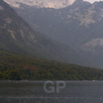 Bohinj lake before the rain