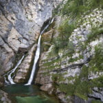 Savica waterfall next to Bohinj lake