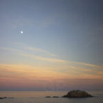 Tossa de mar Island sunset