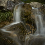 Siurana river descending some rocks