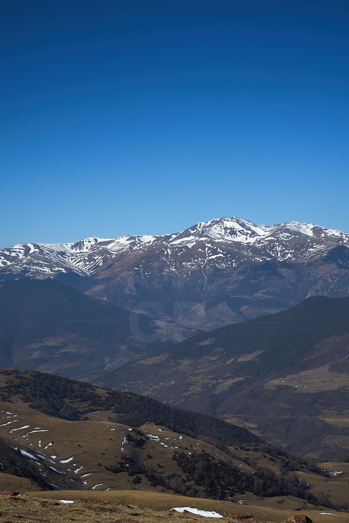 The Canigou Peak photograph from The Taga The Canigou Peak photograph from The Taga