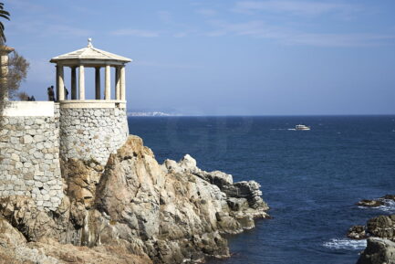 S'Agaró tipical landscape photograph