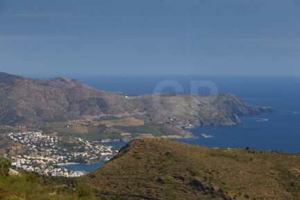 Llançà town photo from Sant Pere de Rodes