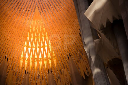 Sagrada Familia's apse triangle