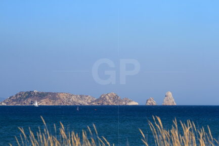 Medes Islands from platja de Pals photograph