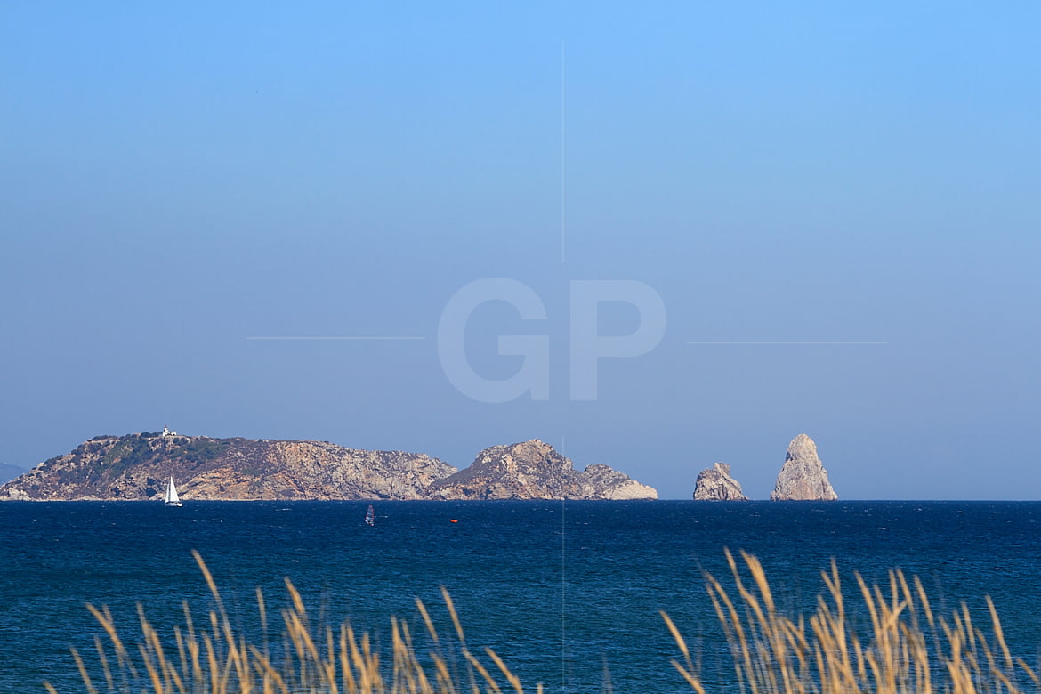 Medes Islands from platja de Pals photograph