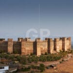 Baños de la encina Castle Vertical View