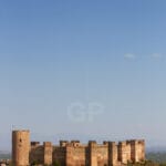 Burgalimar Castle vertical view photograph license.