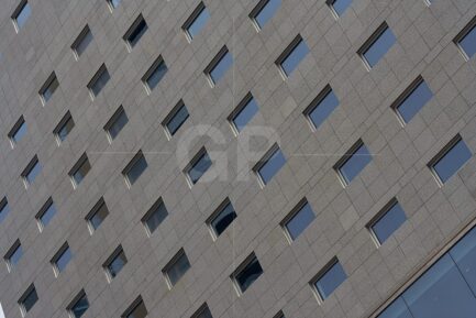 Abstract building facade in Barcelona