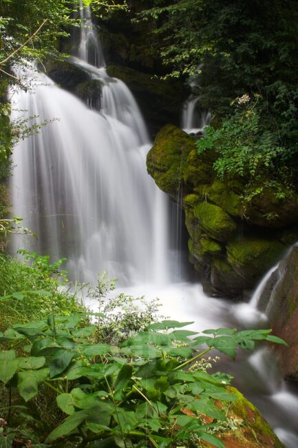 Llobregat river source waterfall photo