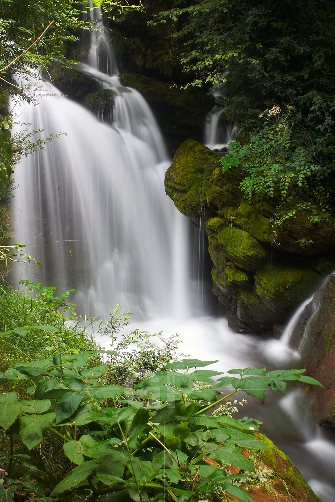 Llobregat river source waterfall photo