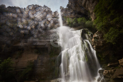 Fine art print of Salt de Sallent waterfall in Rupit