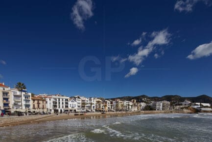 Sant Sebastià Beach in Sitges, Barcelona
