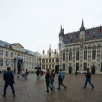 Photograph of Bruges City Hall and Burg Square