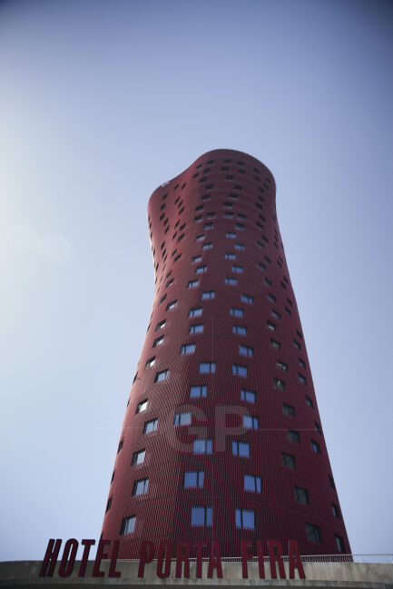 Hotel Porta Fira's front façade