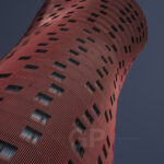 Porta fira hotel's diagonal composition limited edition