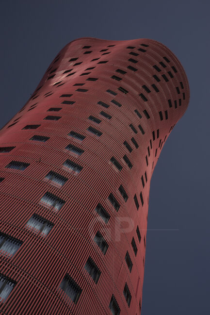 Porta fira hotel's diagonal composition limited edition