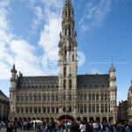 Vertical photo about Brussels Town Hall